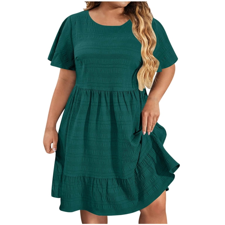 birthday dresses midi Elegant Puff Sleeve Midi Corset Maxi Prom Dresses Evening Birthday Outfits  P452 main image 0