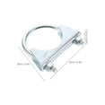 thumbnail image 2 of Vehicle Exhaust Clamp Heavy Clamp for Exhaust Pipe Repair, 2 of 5