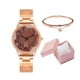 thumbnail image 1 of Reloj de Pulsera de Cuarzo para Mujer | Diseño Exquisito | Caja de Regalo | 37 Mm de Diámetro | 10 Mm de Grosor | 16 Mm de Ancho | 23,5 Cm de Largo | Esfera de Aleación | Incluye 1 Reloj + 1 Pulsera, 1 of 3
