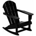 thumbnail image 3 of Polytrends  Laguna Hdpe All Weather Outdoor Patio Rocking Chair Black, 3 of 5