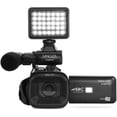 thumbnail image 3 of Videocámara Minolta MN4KPRO 4K 60 FPS UHD de 64 MP con WiFi de 128 GB, 3 of 8