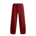 thumbnail image 5 of Qiyinn Man Fashion Casual Comfy Solid Color Loose Summer Drawstring Pockets Pants, 5 of 5
