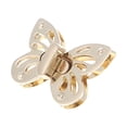 thumbnail image 5 of Women Butterfly Metal DIY Clasp Turn Twist Lock for Handbag Shoulder Bag Purse, 5 of 10