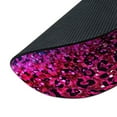 thumbnail image 3 of WIRESTER 7.88 in Round Mouse Pad with Non-Slip Rubber Base for Computers, Laptop, Office & Home - Blue Glitter Sparkle With Black Pink Glitter Leopard, 3 of 5