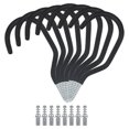 thumbnail image 1 of OULII 8Pcs Black Wall Mounted Bicycle Hanger for Home Garage Organization, 1 of 7