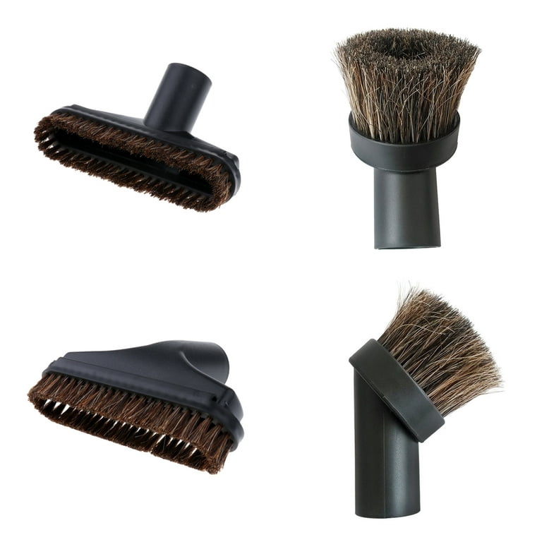 Set 4-Piece 32mm/ Dia Vacuum Brush Horsehair Brush- Hair 
