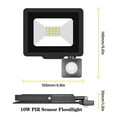 thumbnail image 2 of Projecteur Led 10W 20W 30W 50W 75W 100W 150W 200W avec Capteur PIR Réglable pour Extérieur, 2 of 7