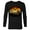 Black, variant on Marvel Midnight Suns Wolverine Iron Man Spider-Man Blade - Long Sleeve T-Shirt for Men - Customized-Black
