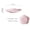 1PC 7 inch DISH, variant on CHUNTIAN Ceramic Plate Tableware Pink Sauce Cherry Blossom Bone China Salad Bowl Seasoning Dish Household Kitchen Supplies Dinnerware