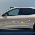 thumbnail image 6 of Meggemo Christmas Car Decor Colorful Bulb Magnetic Stickers Removable Auto Decals for Vehicle Exterior Holiday Season Winter Car Decor, 6 of 6