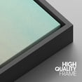 thumbnail image 4 of IDEA4WALL Framed Canvas Print Wall Art Set Pastel Mountain Range Misty Valley Nature Wilderness Modern Art Decorative Landscape Rustic for Living Room, Bedroom, Office - 16"x24"x3 Black, 4 of 5