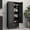 Black with 1 drawer, variant on Polup 75" H Metal Kitchen Pantry Storage Cabinet with Doors and Adjustable Shelves, Modern Pantry Cabinet Adult