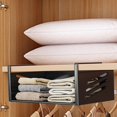 thumbnail image 6 of TISHITA Under Shelf Basket Carbon Steel Cabinet Hanging Shelf for Office Home Closet 38cmx23cmx13.5cm, 6 of 8
