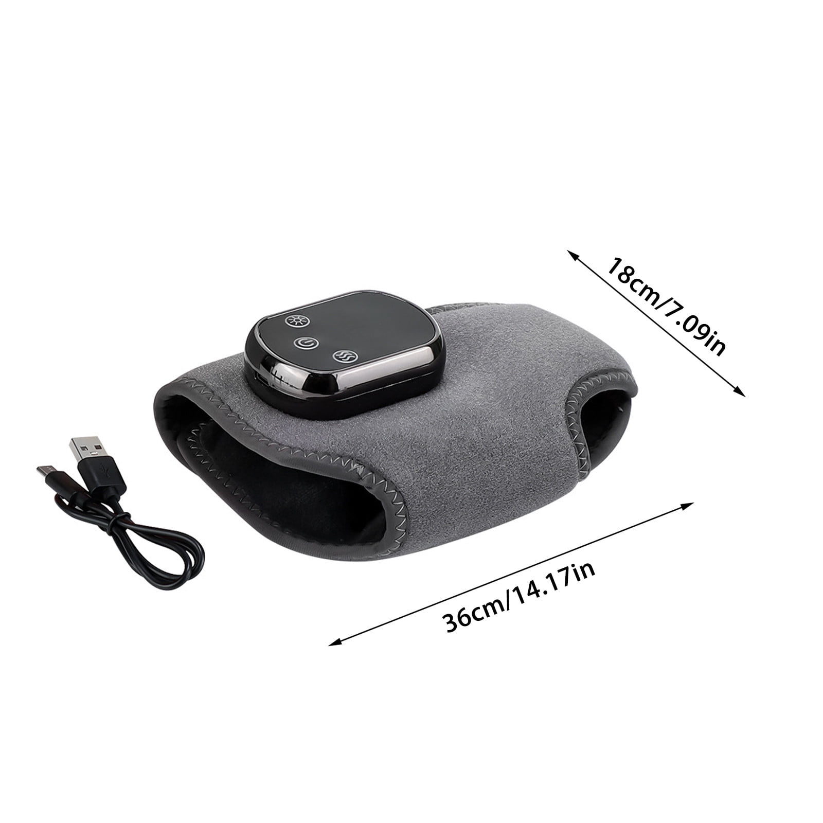 Foot and Ankle Massager for Pain Relief w/ Heat for All Ages
