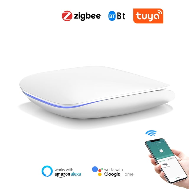 Riwcyla BT Gateway Hub Intelligent Household Automation for Devices Smartphone APP Remote Control Gateway Compatible with Home , perfect for daily use, outdoor activities, travel & casual occasions