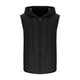 thumbnail image 4 of pstuiky Camisetas sin mangas para hombre, Camiseta deportiva informal sin mangas con capucha y cremallera para hombre Tops elegantes para mujer l, 4 of 6