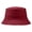 Red, variant on Cotton Bucket Hats Cotton Green Hat Bucket Hat For Summer Travel Beach Sun Hat,Blue Polyester Fisherman'S Hat M