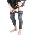 thumbnail image 3 of Almohadilla protectora cálida para rodillas de compresión deportiva tejida alargada con correa (L) Ndcxsfigh Nuevos Originales, 3 of 9