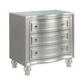 thumbnail image 5 of New Classic Furniture Reflections 5-Pc Wood Queen Bedroom Set (B/Dr/Mr/Ch/Ns), Silver, 5 of 17