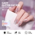 thumbnail image 4 of Esmalte de uñas GAOY Pink Glassy Cat Eye Gel 16 ml con imán 2146, 4 of 5