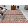 thumbnail image 2 of Casavani Indian Cotton Dhurrie Outdoor Kilim,Red 12x18 feet, 2 of 5