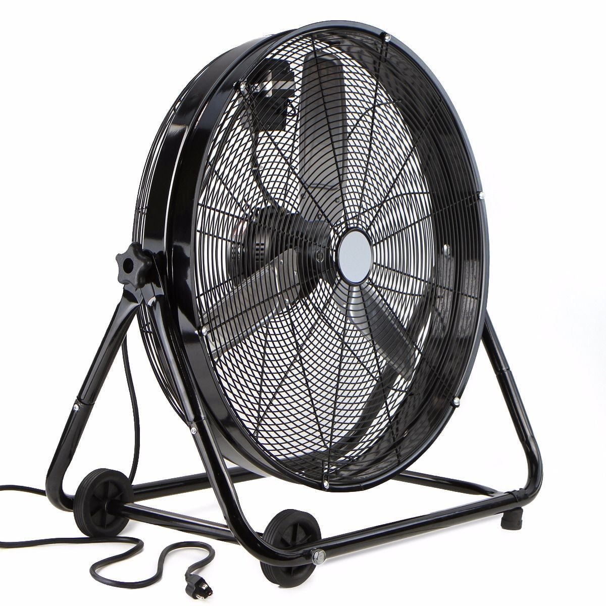 Xtremepowerus 24 Fan Rolling Drum Floor Shop Commercial Warehouse Walmartcom Walmartcom