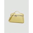 thumbnail image 4 of Rumanland Women's Yellow Top Handle Crossbody Vanity Bag, 4 of 9