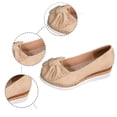 thumbnail image 5 of oqasdz Womens Casual Shoes Elegant Bow Design Solid Color Slip On Dressy Shoes Comfortable Breathable Work Business Wedding Shoes Outdoor Summer, 5 of 7