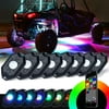 Xprite Victory Series Bluetooth Multi-Color RGB LED Rock Lights