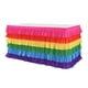 thumbnail image 2 of Falda De Mesa Rainbow Tulle Baby Shower Tutu Decoraciones De Manteles 1.83m Sunnimix Falda de vajilla de tul con volantes, 2 of 8