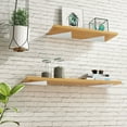 thumbnail image 6 of 4 Pack Invisible Triangles Shelf Brackets Metal Shelf Brackets for LivingRooms, 6 of 15
