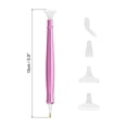thumbnail image 2 of Uxcell Diamond Painted Art Drill Pen Set, 2 Sets Diamond Art Drill Pen with 6 Diamond Painted Pen Heads,Pink Gold Tone, 2 of 5