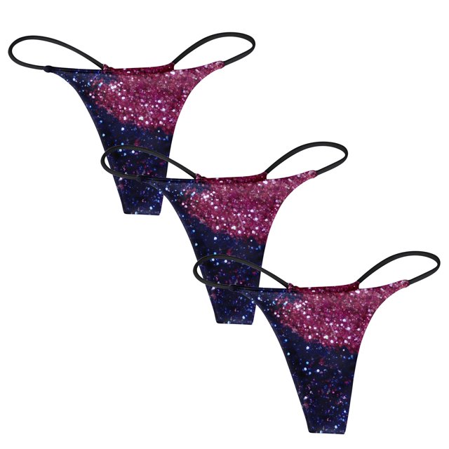 Aayomet Culotte Femme Respirante String (Marine, m)