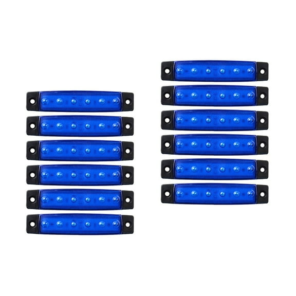 Set of 2 Marine Boat Lights 6led Supplies Sailboat Anchor for Deck Decorative