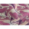 thumbnail image 3 of Ambesonne Modern Lily Quilted Bedspread Set 3 Pcs, Pastel Delicate Floral, King, Hot Pink Plum Magenta, 3 of 4
