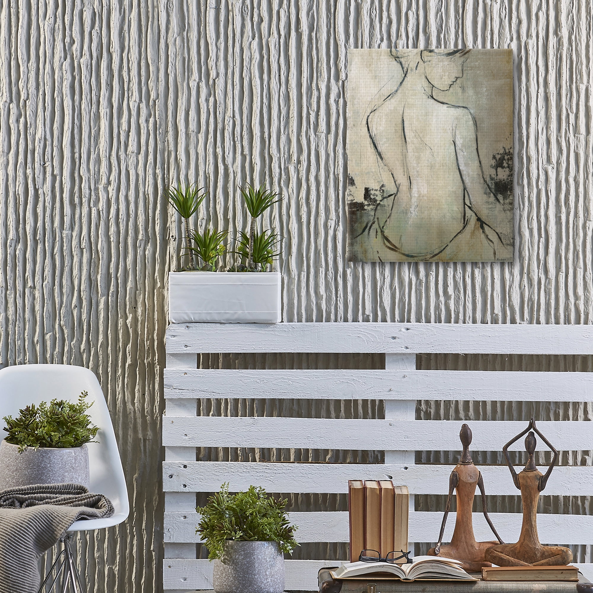 Spa Day IV by Bridges Female Portrait Canvas Art