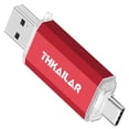 thumbnail image 1 of Unidad flash USB THKAILAR 512GB tipo A y C OTG 3.1 para iPhone, 1 of 7