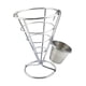 thumbnail image 3 of Puesto de papas fritas, cesta para comida frita, soporte para servir papas fritas portátil, estilo occidental. Taza individual, 3 of 9