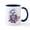 White/Navy Inside, variant on CafePress - Empty Bowls Soup Supper Mugs - 11 oz Ceramic Mug - Novelty Coffee Tea Cup