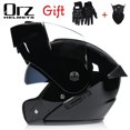 thumbnail image 1 of Último casco de motocicleta con tapa Modular de seguridad aprobado por DOT Voyage Racing casco de doble lente visera Interior Tan Jianjun  unisex, 1 of 2