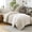 Beige-Twin, variant on Comforter Set With Sheets 5 Pieces Beige Seersucker Textured Bed In A Bag For Bedroom Luxury Soft Bedding Sets Down Alternative Pillowcase & Sham All Seasons