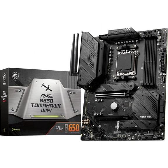 MSI MAG B650 TOMAHAWK WIFI AM5 DDR5 AMD Ryzen 7000 ATX Motherboard