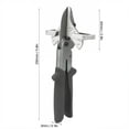 thumbnail image 1 of Adjust Angle Trunking Scissors Wire Trim Cutter Hand Tool 45 90 for Woodworking Seal Semi Circular Strips with Comfortable PVC Handle, 1 of 8