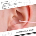 thumbnail image 2 of 100 Pieces Disposable Ear Picks Set Pink Earpick for Personal Use Made of EcoFriendly PS Material, 2 of 9