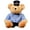 Blue_B, variant on Soft Bear Plush Toy Comfortable Bear Military Polices Officer Stuffed Toy