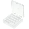 thumbnail image 4 of Freezer Tube Box 100 Places Polypropylene Lockable Holder Rack for 1.5/1.8/2ml Microcentrifuge Tubes, White 4Pcs, 4 of 5