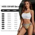 thumbnail image 2 of Thongs for Women - Follow Your Dream Dreamcatcher No Show Seamless Womens Thongs Underwear, Breathable G String Thongs for Women, Ladies Stretch Low Rise Thong Bikini Panties Briefs, 2 of 5