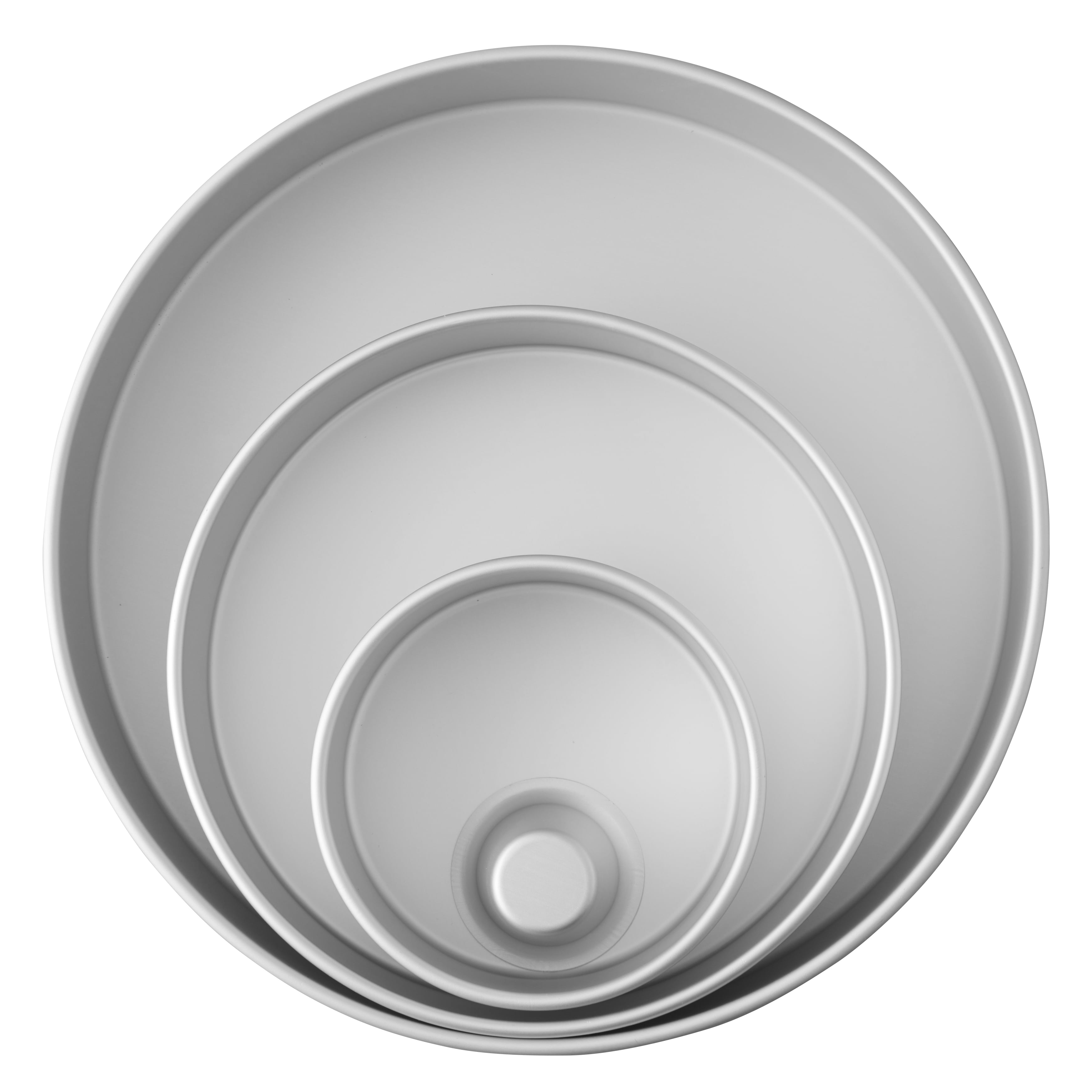Wilton Decorator Preferred Aluminum Round Cake Pans Set, 4Piece