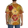 thumbnail image 5 of Disketp Men's Hawaiian Pies Print Shirts Button Down Holiday Beach Shirts-4X-Large, 5 of 7