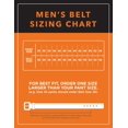 thumbnail image 1 of Timberland PRO Men's 40mm Workwear Leather Belt, Brown/Rivet, 42, 1 of 2